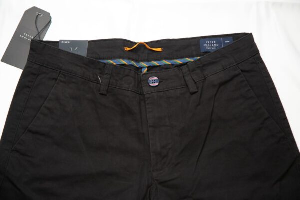 Black Shirt with Tonal Textured Panels - Image 6