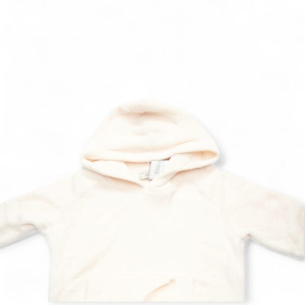 Soft Hooded Jumpsuit with Drawstring Waist - Image 2