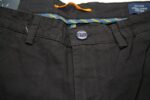 Black Shirt with Tonal Textured Panels - Image 7
