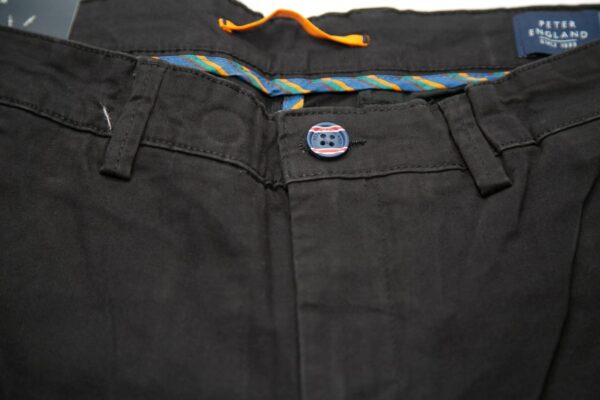 Black Shirt with Tonal Textured Panels - Image 7