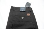 Black Shirt with Tonal Textured Panels - Image 4