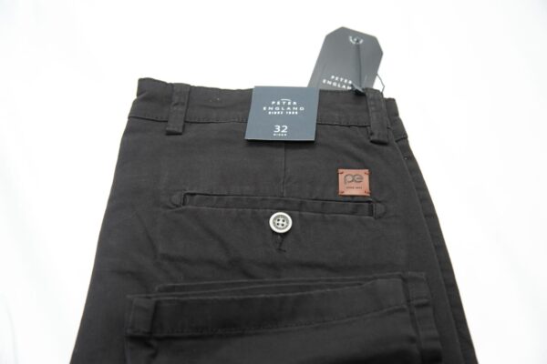 Black Shirt with Tonal Textured Panels - Image 4