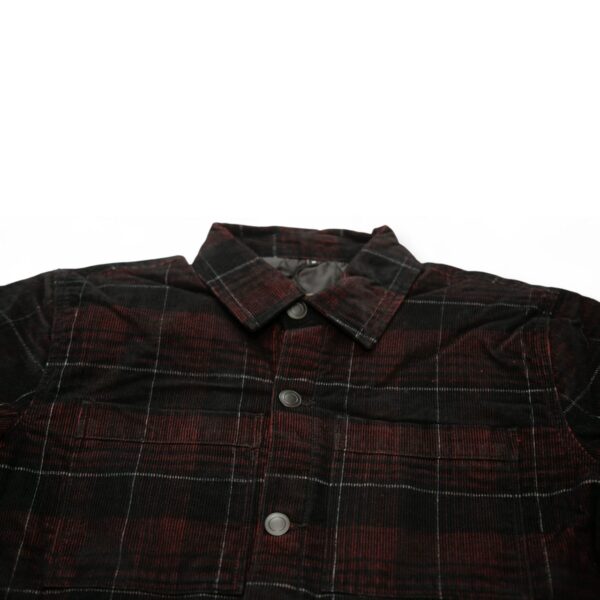 Classic Black & Red Plaid Shirt with Crisp Finish - Image 3