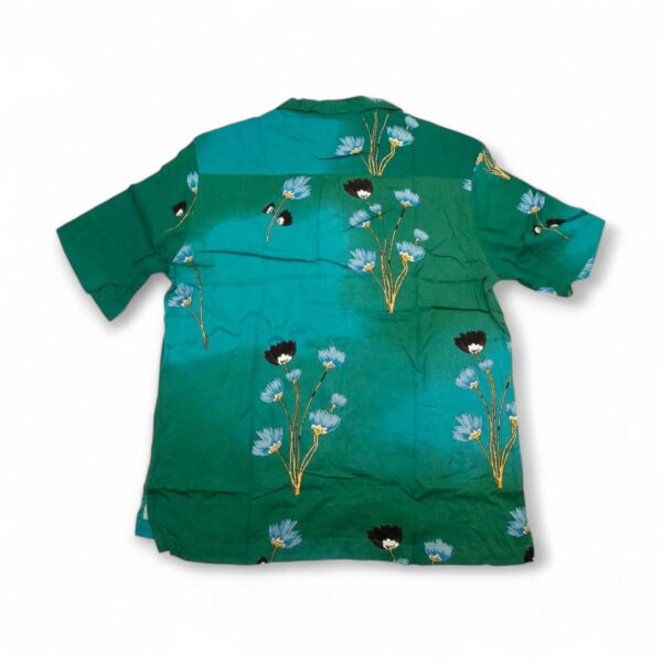 Teal Floral Shart - Image 2