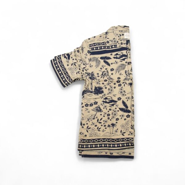 Beige Beach Scene Shirt - Image 3