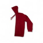 Classic Zip Hoodie Red - Image 3