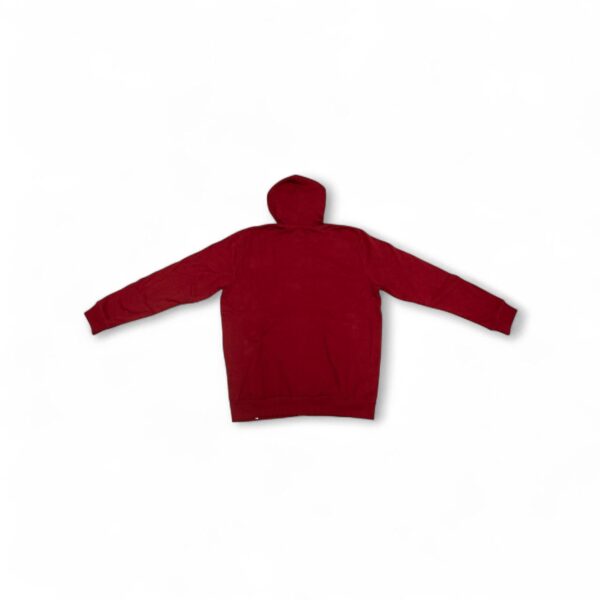 Classic Zip Hoodie Red - Image 2