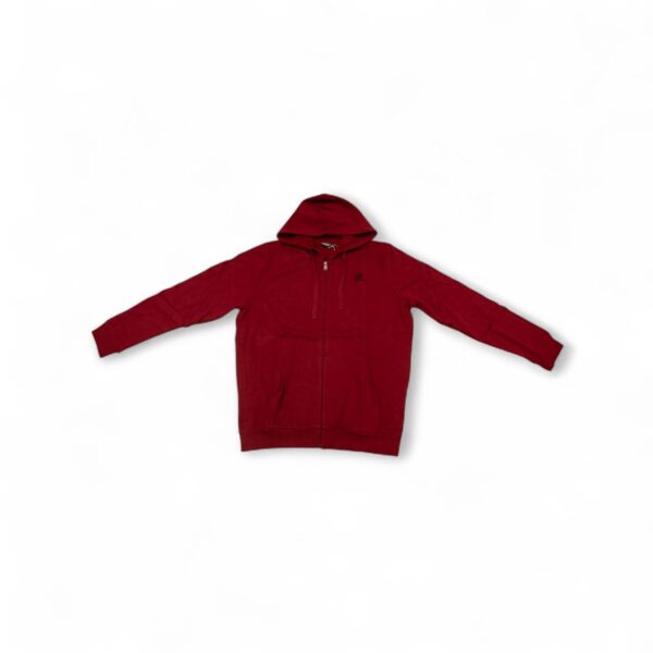 Classic Zip Hoodie Red - Image 1