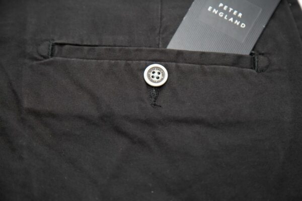 Black Shirt with Tonal Textured Panels - Image 5
