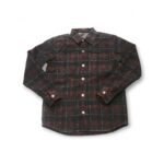Classic Black & Red Plaid Shirt with Crisp Finish